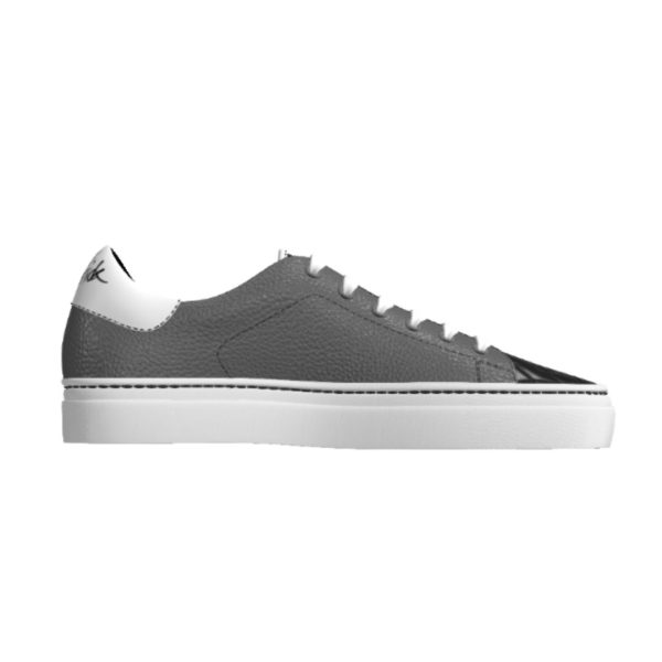 DS18 Black and Grey Leather - Image 4