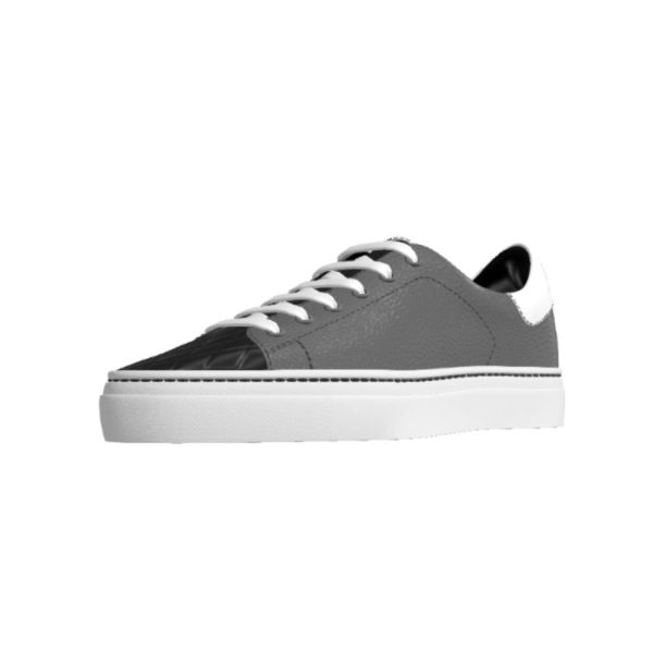 DS18 Black and Grey Leather - Image 2