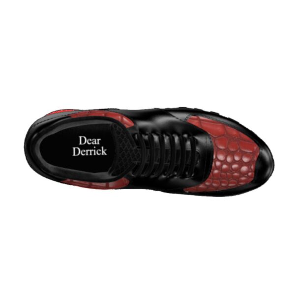 DS38 Black Nappa and Red Croc - Image 6