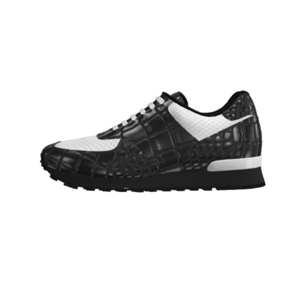 DS42 Black Croc Jogger - Image 2