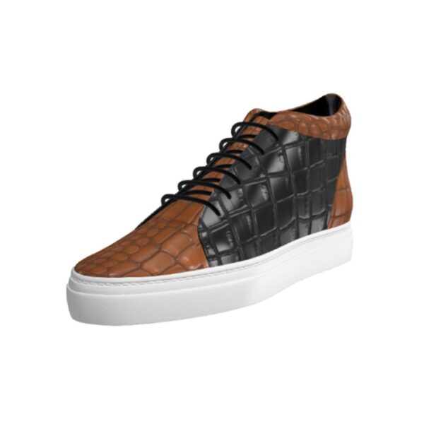 DS61 Brown and Black High Top - Image 6