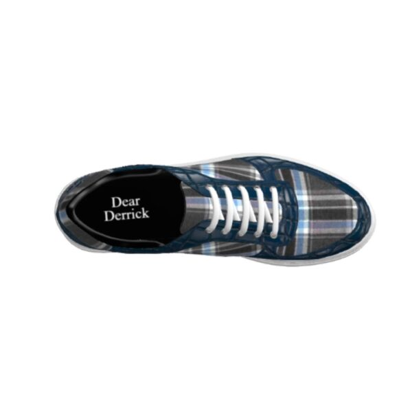 DS72 Blue Croc and Blue Plaid - Image 2