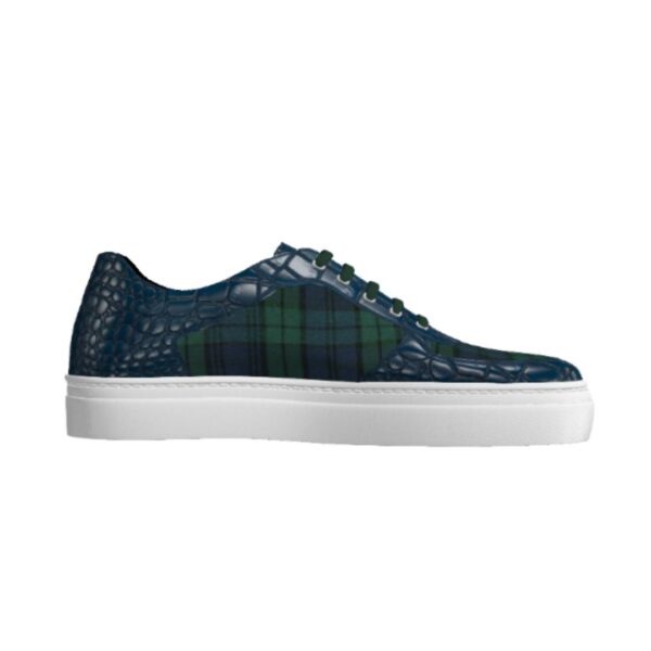 DS73 Blue Croc Green Plaid - Image 3