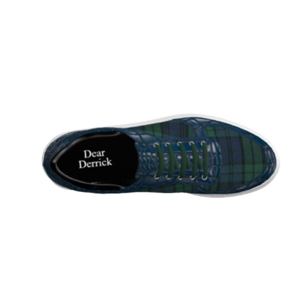 DS73 Blue Croc Green Plaid - Image 2