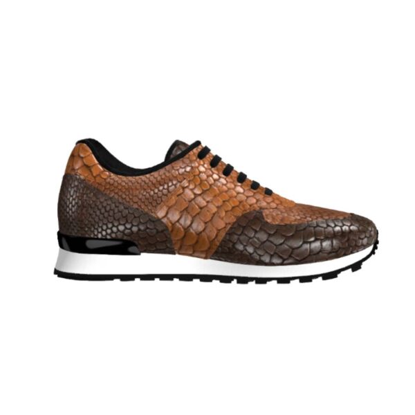 DS100 Genuine Python Brown Jogger - Image 2