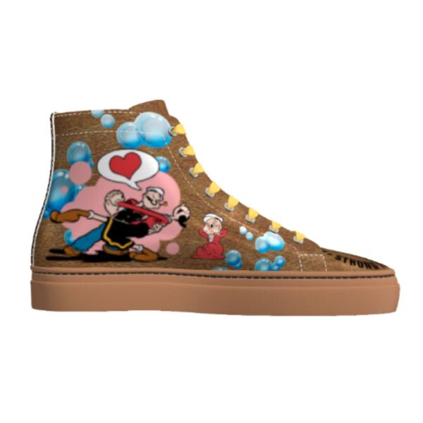 DS124 Popeye Hightop BBrown Sole - Image 2