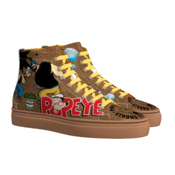 DS124 Popeye Hightop BBrown Sole - Image 3