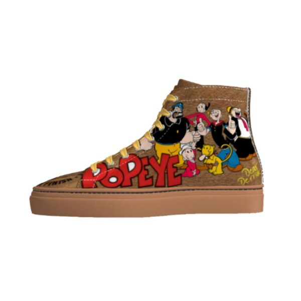 DS124 Popeye Hightop BBrown Sole - Image 4