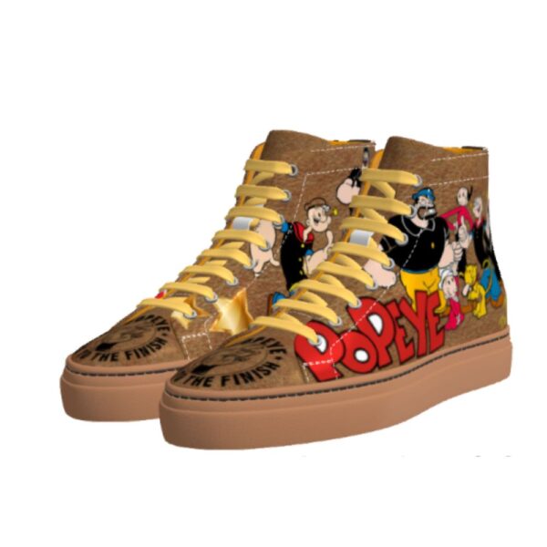 DS124 Popeye Hightop BBrown Sole - Image 5