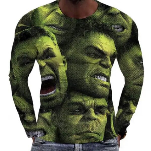 DSS4 HULK Long Sleeve Fitted Shirt