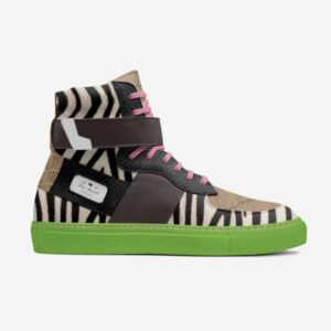 DS169 ZEBRA-CROC HIGHTOP
