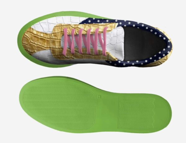 DS167 POLKA DOT-CROC LOWTOP - Image 2
