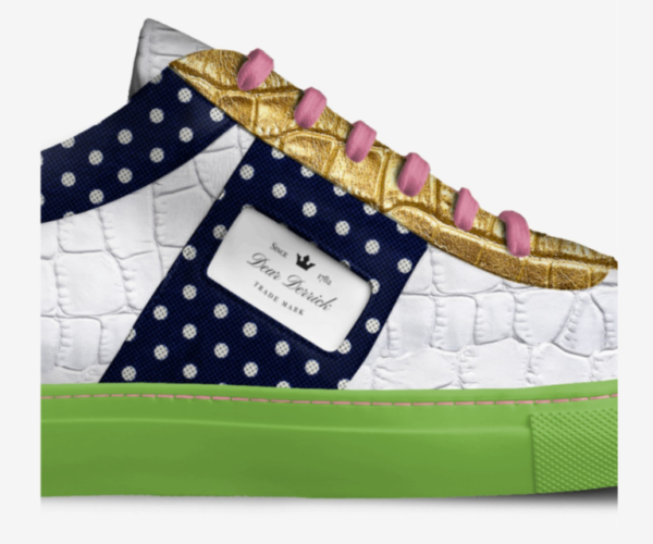 DS167 POLKA DOT-CROC LOWTOP - Image 3